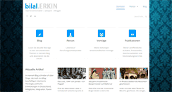 Desktop Screenshot of bilalerkin.de